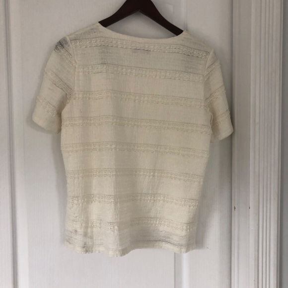 Vintage Alison Daley  Lined Lacey Small Cottagecore Top - Picture 4 of 4